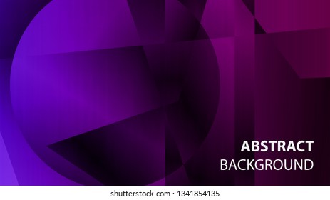 modern geometric abstract background - Vector