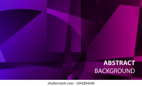 modern geometric abstract background - Vector
