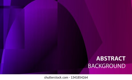modern geometric abstract background - Vector