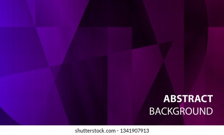 modern geometric abstract background - Vector