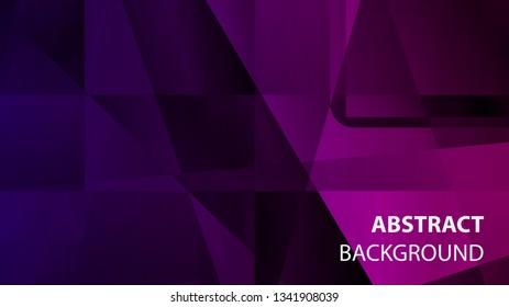modern geometric abstract background - Vector