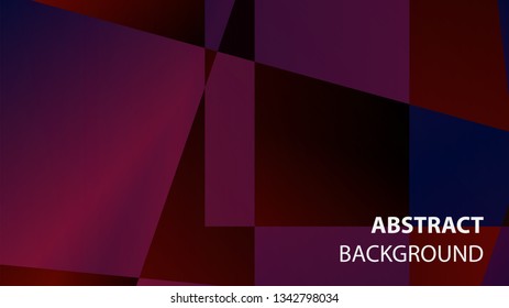 modern geometric abstract background - Vector