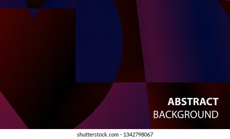 modern geometric abstract background - Vector