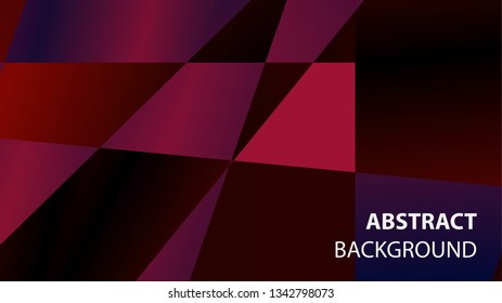 modern geometric abstract background - Vector