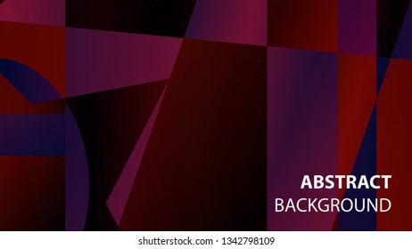 modern geometric abstract background - Vector