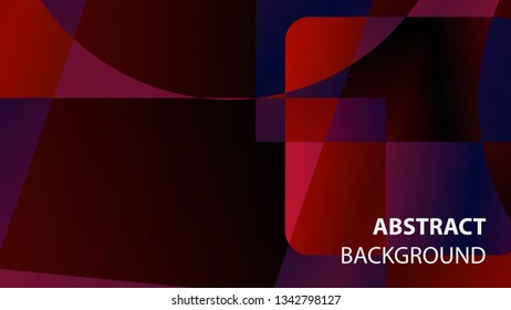 modern geometric abstract background - Vector