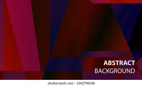 modern geometric abstract background - Vector
