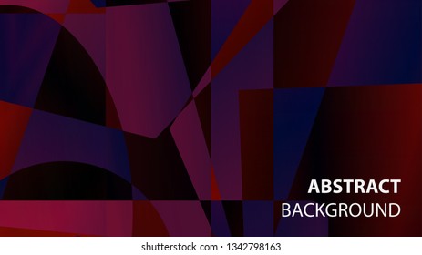 modern geometric abstract background - Vector