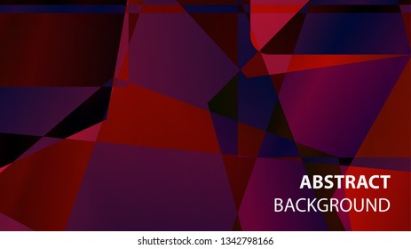 modern geometric abstract background - Vector