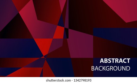 modern geometric abstract background - Vector