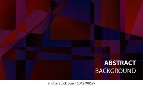 modern geometric abstract background - Vector