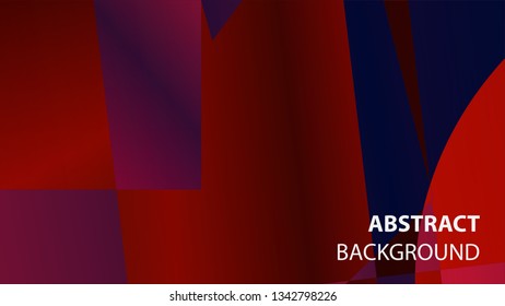 modern geometric abstract background - Vector