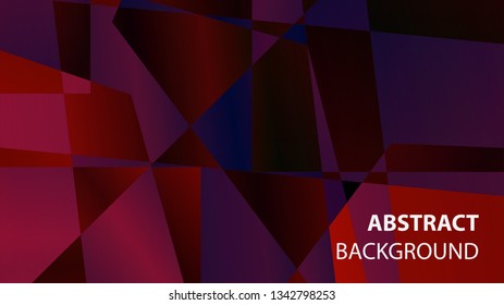 modern geometric abstract background - Vector