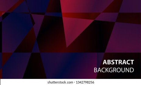 modern geometric abstract background - Vector