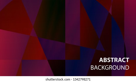 modern geometric abstract background - Vector