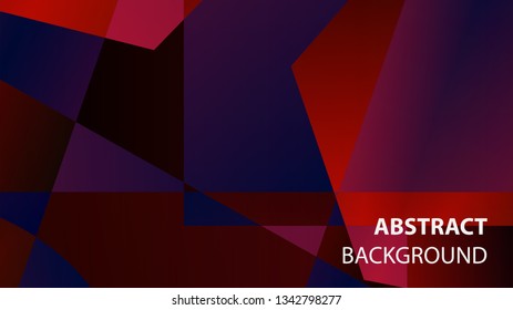 modern geometric abstract background - Vector