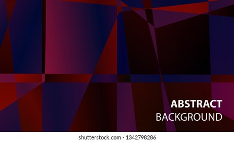 modern geometric abstract background - Vector