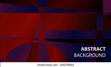 modern geometric abstract background - Vector