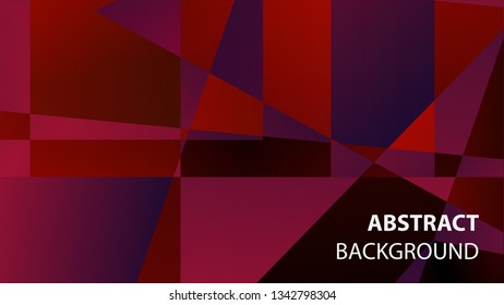 modern geometric abstract background - Vector