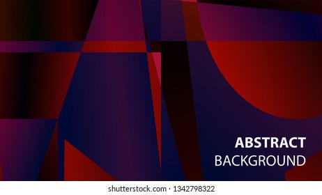 modern geometric abstract background - Vector