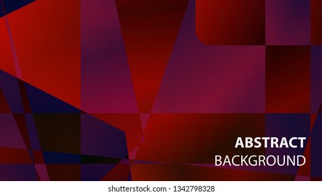 modern geometric abstract background - Vector