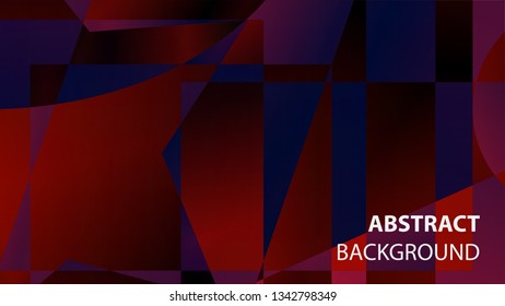modern geometric abstract background - Vector
