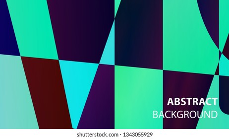 modern geometric abstract background - Vector