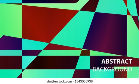 modern geometric abstract background - Vector
