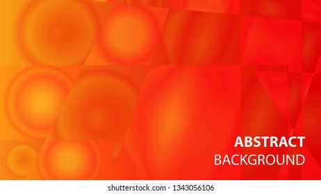modern geometric abstract background - Vector