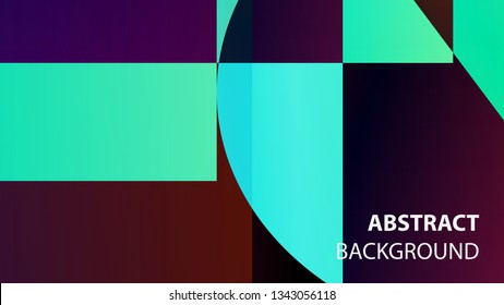 modern geometric abstract background - Vector