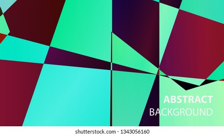 modern geometric abstract background - Vector