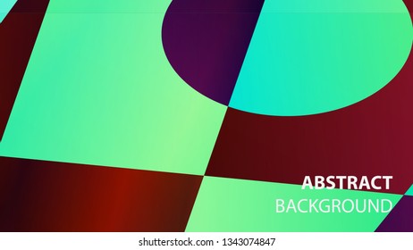 modern geometric abstract background - Vector