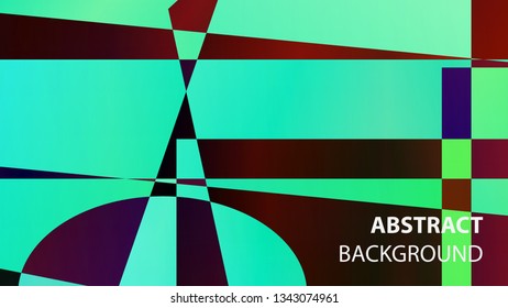 modern geometric abstract background - Vector