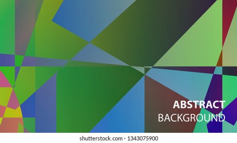 modern geometric abstract background - Vector