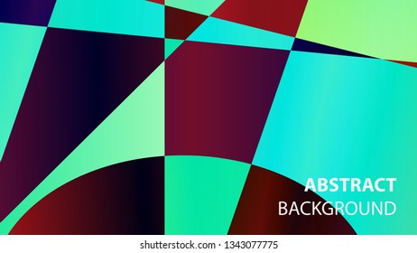 modern geometric abstract background - Vector