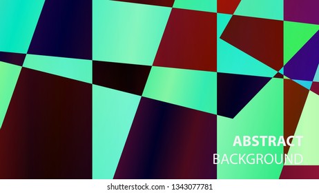 modern geometric abstract background - Vector