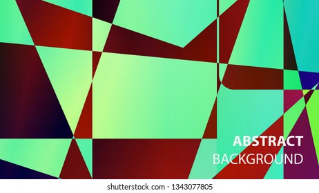 modern geometric abstract background - Vector