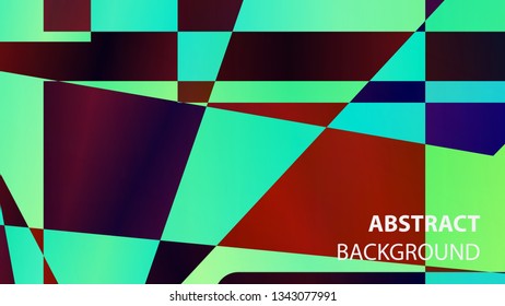 modern geometric abstract background - Vector