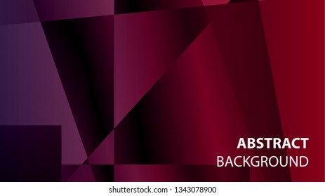 modern geometric abstract background - Vector
