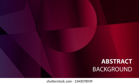 modern geometric abstract background - Vector