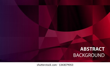modern geometric abstract background - Vector