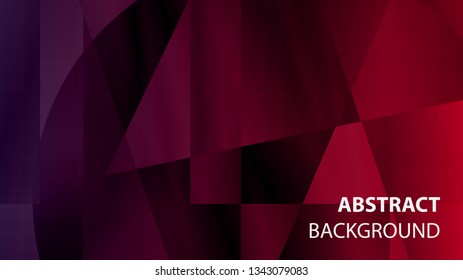 modern geometric abstract background - Vector