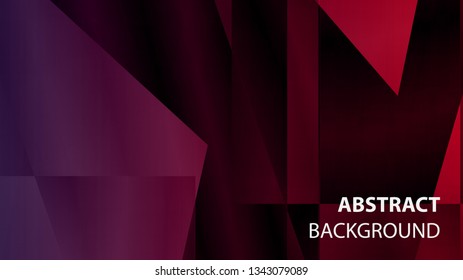 modern geometric abstract background - Vector