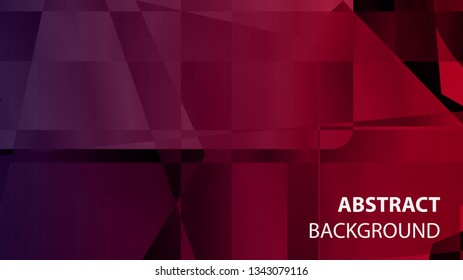 modern geometric abstract background - Vector