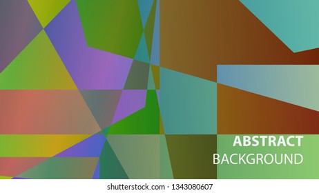 modern geometric abstract background - Vector