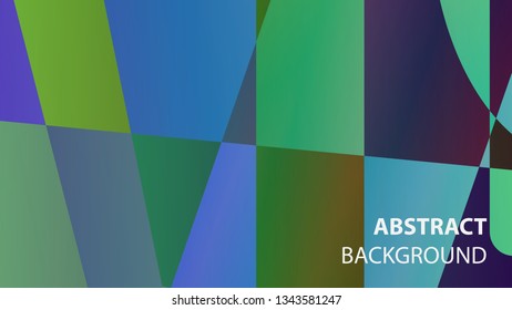 modern geometric abstract background - Vector