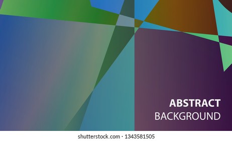 modern geometric abstract background - Vector