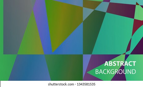 modern geometric abstract background - Vector