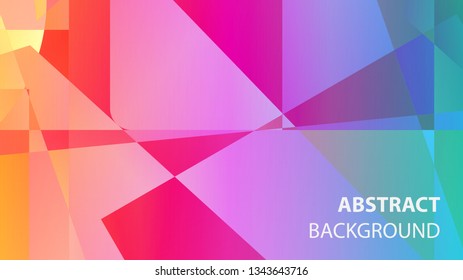 modern geometric abstract background - Vector