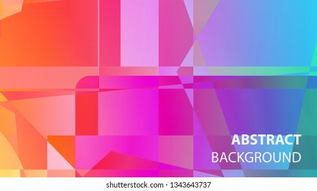 modern geometric abstract background - Vector